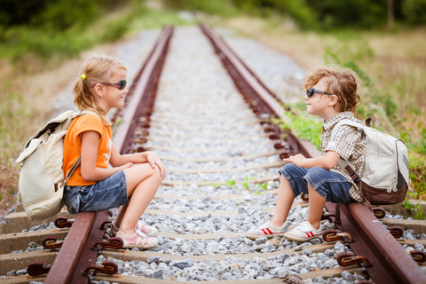 kids going to summer camp