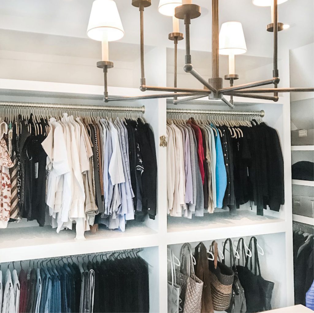 organized closet by fresh space nashville