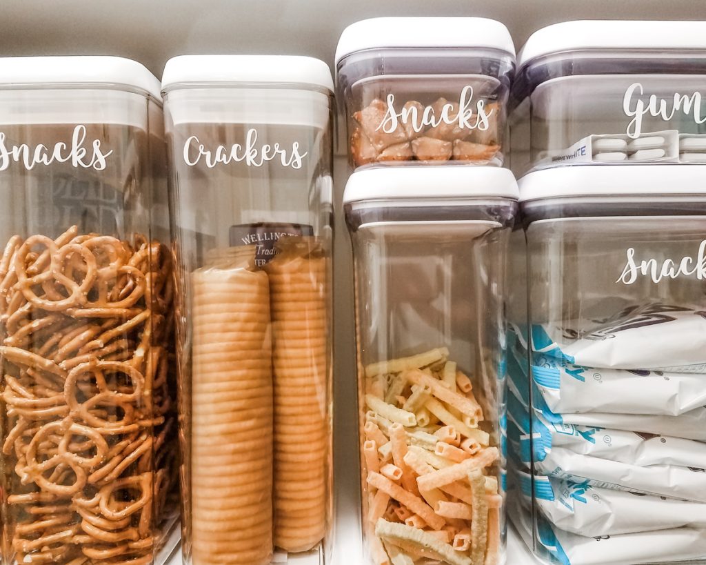 How to Add a Snack Station to Your Pantry
