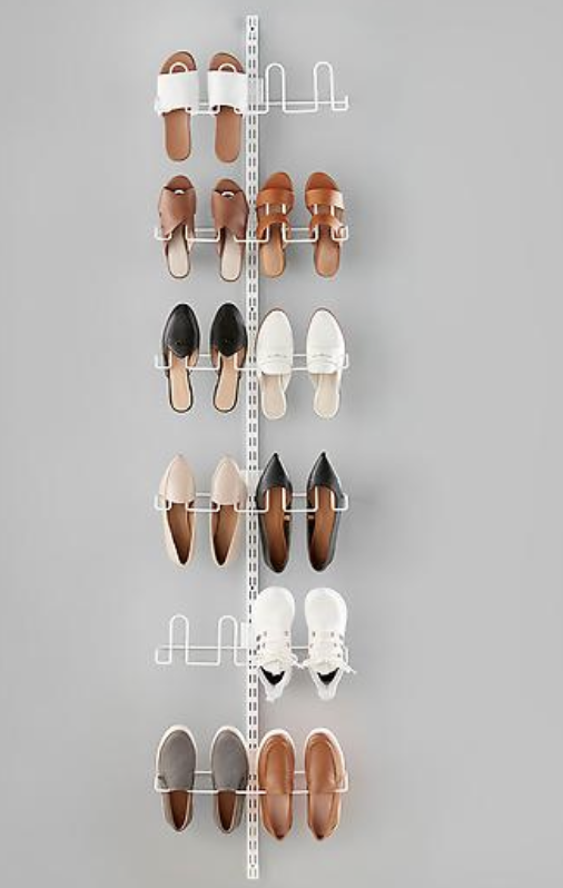 shoe storage organizing