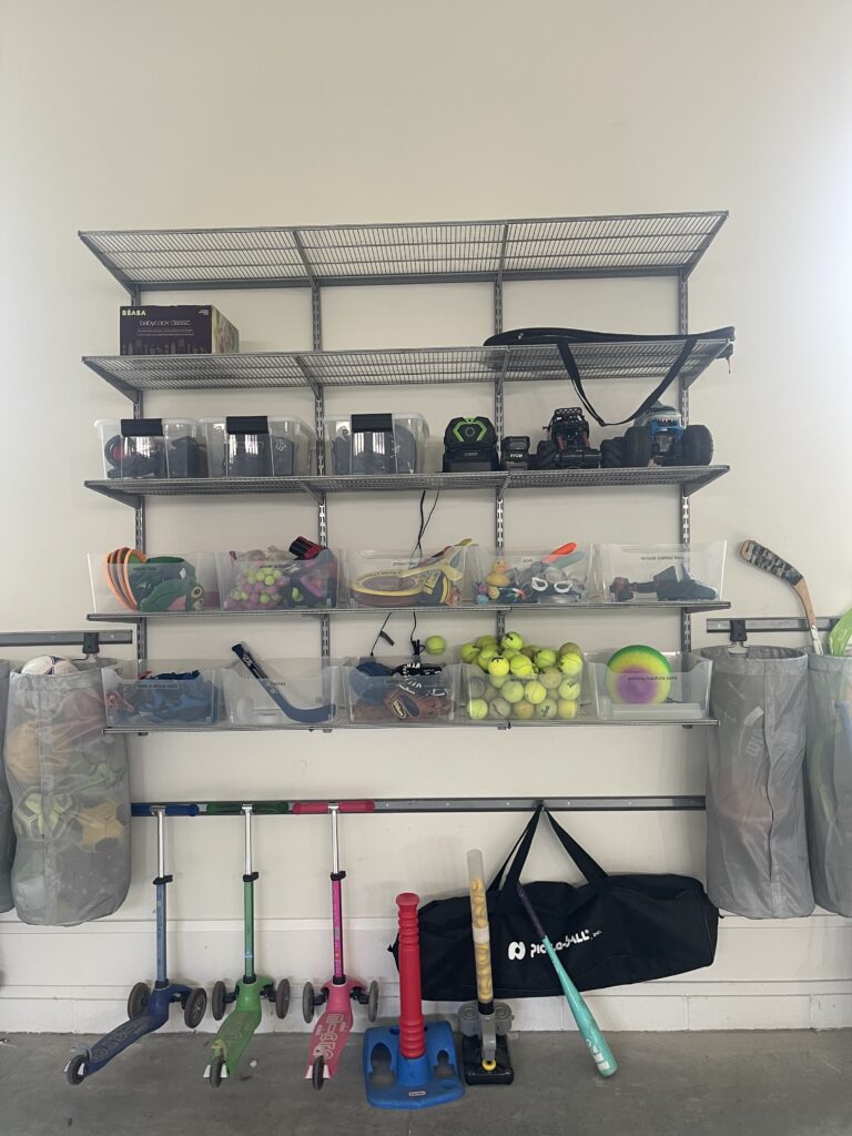 declutter for a move garage organization