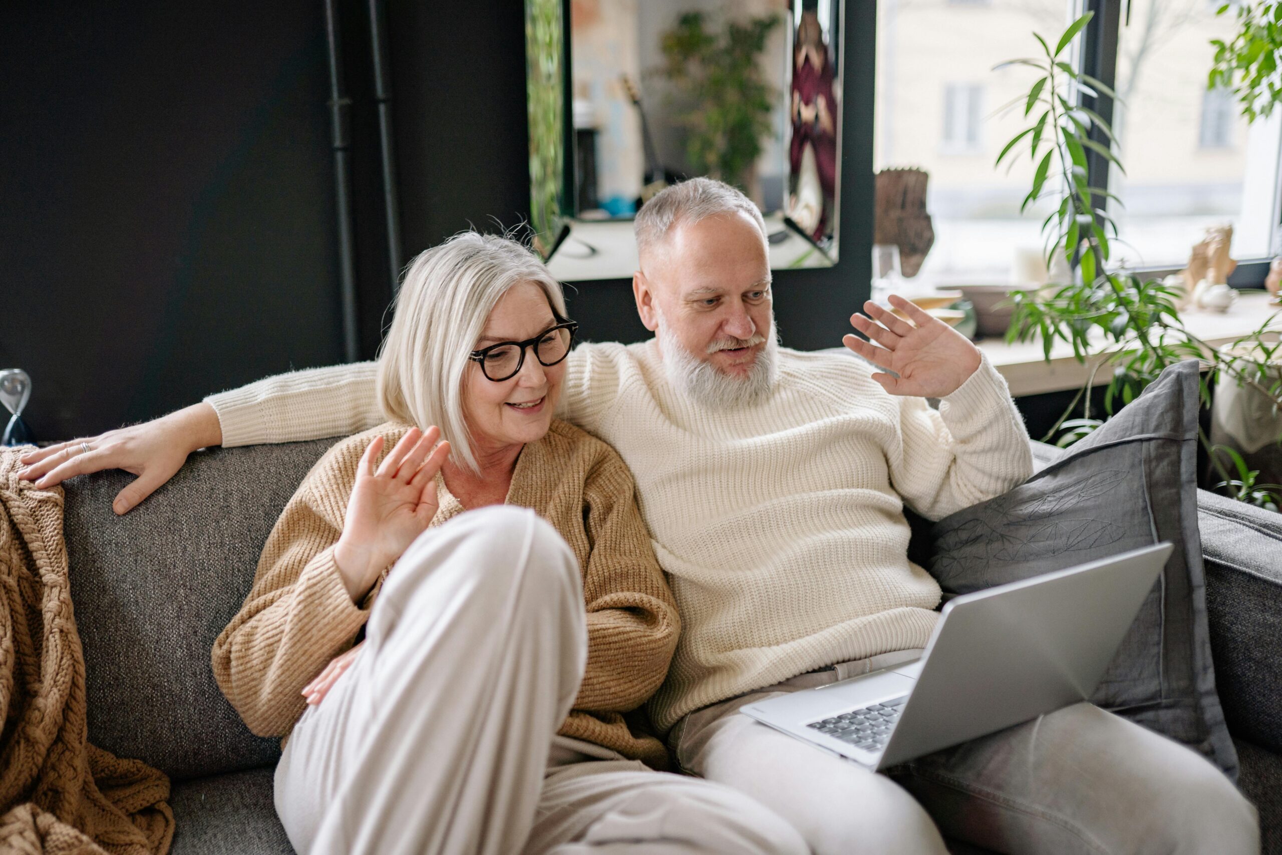senior adults at home